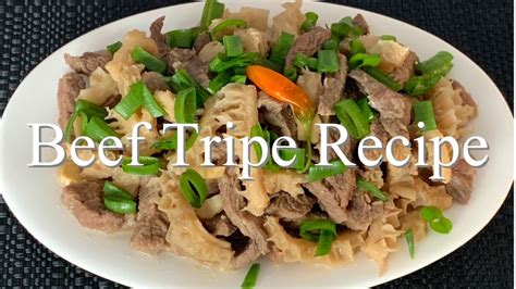 rabot ng baka|Beef Tripe Simple Recipe .